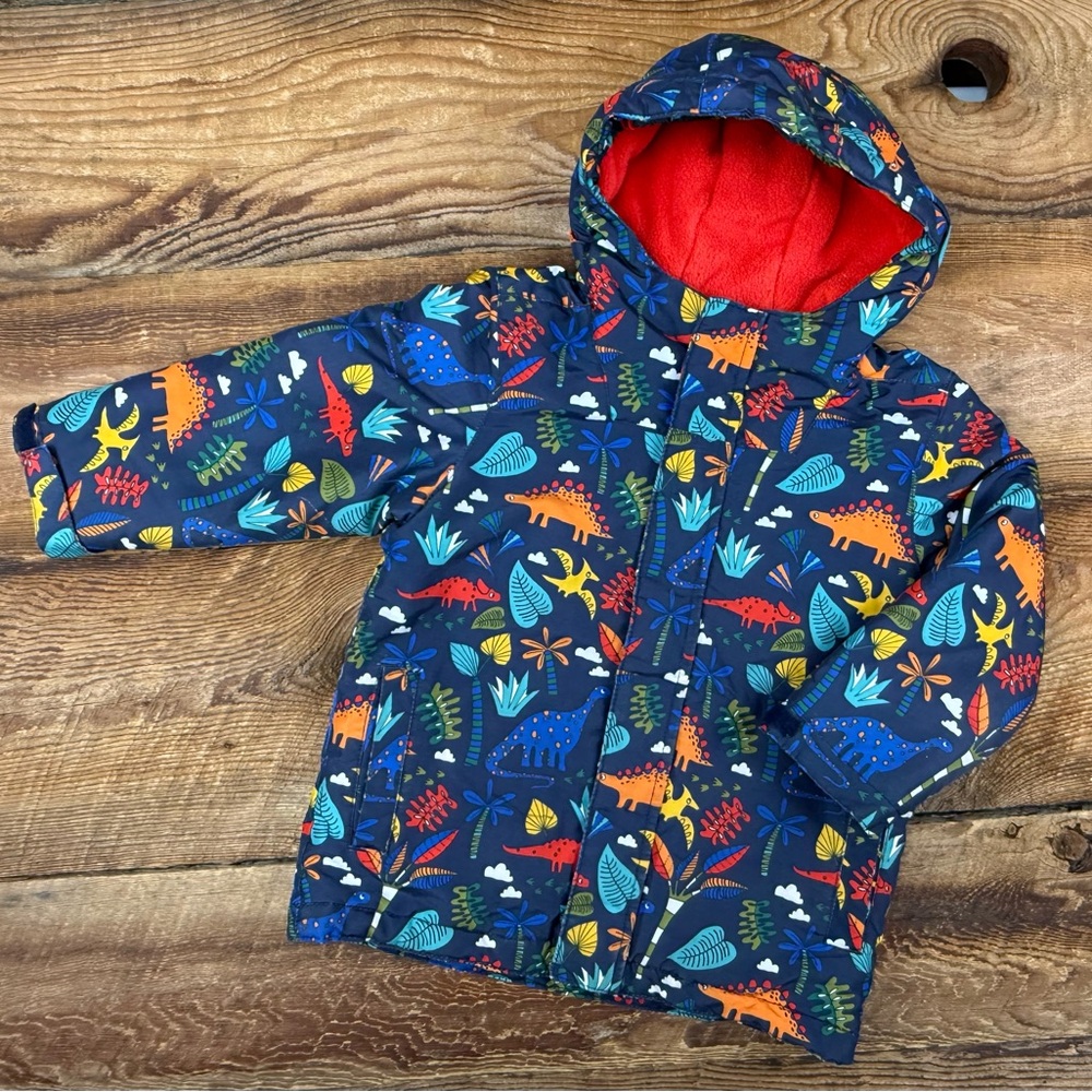 The Children's Place Navy Dinosaur Print Jacket